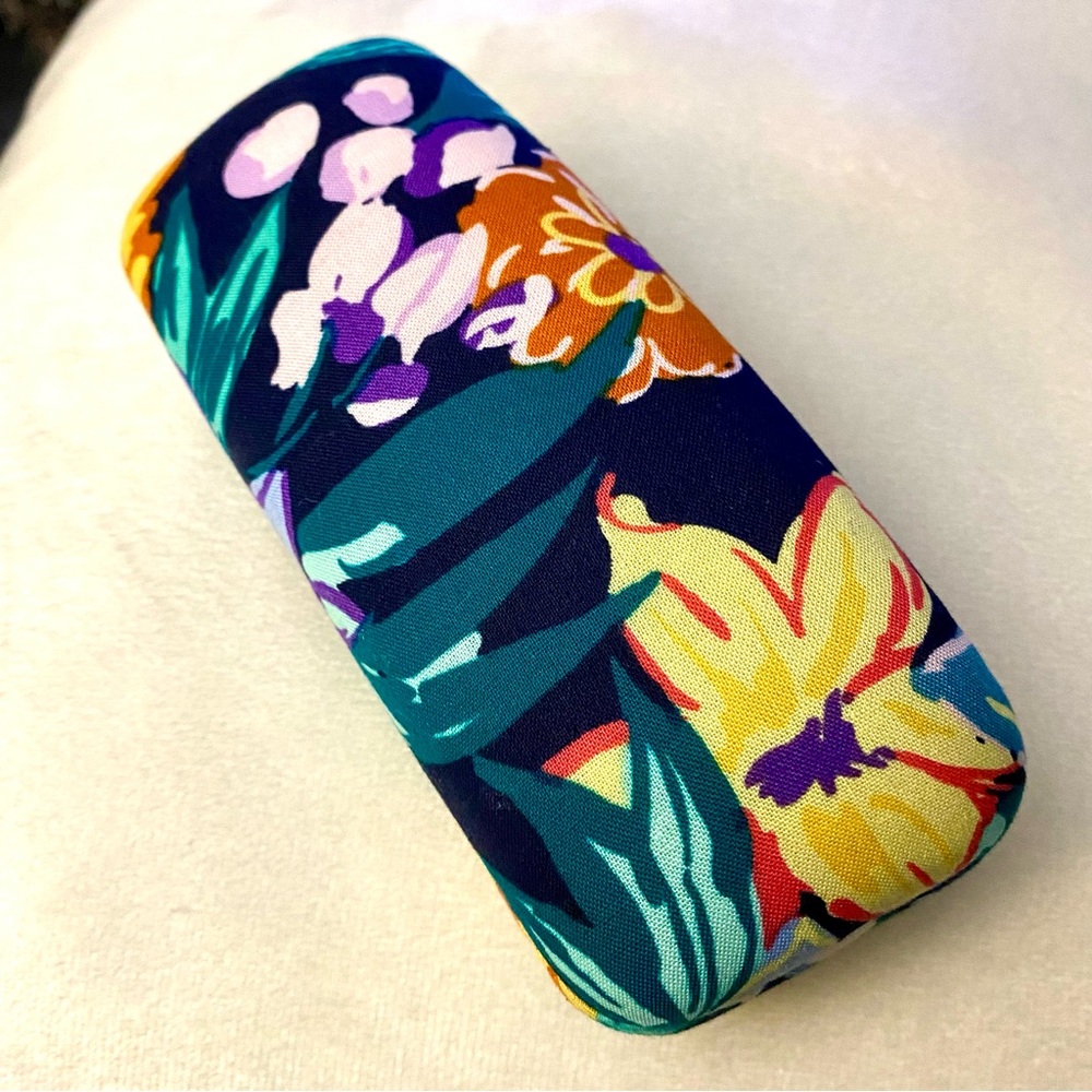 Vera Bradley Floral Print Eye Glass Case